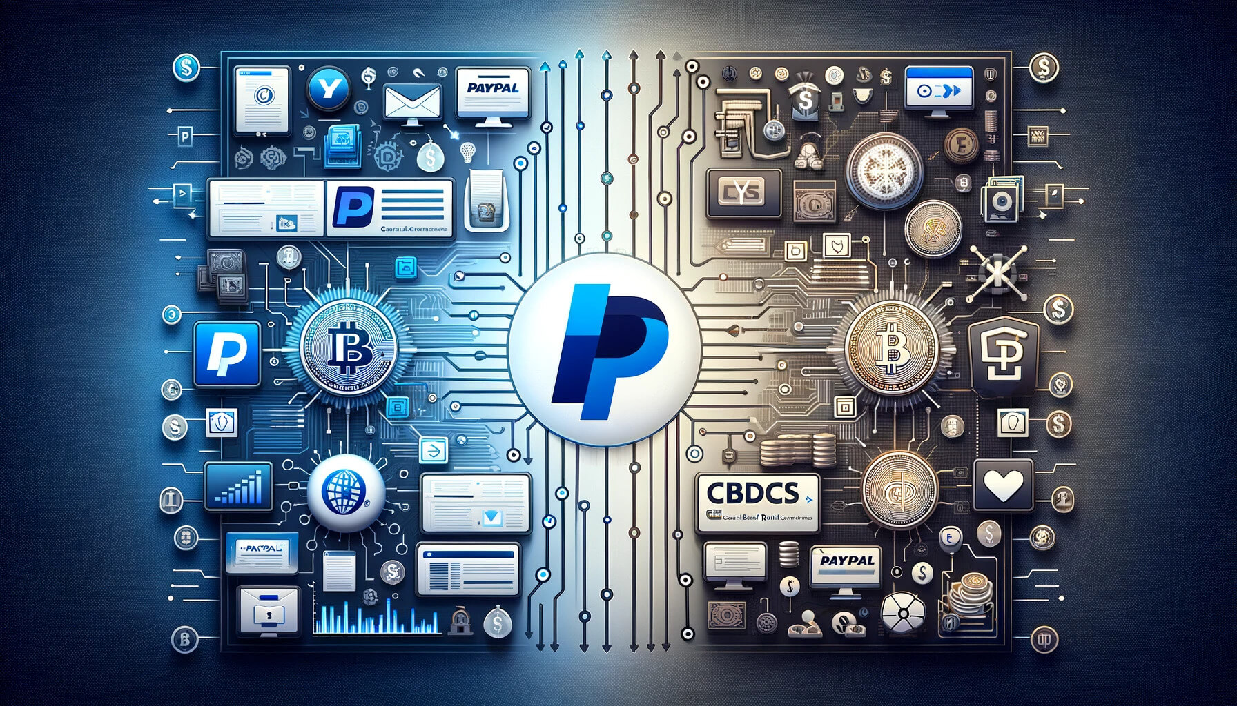 Vergleichsguide zwischen PayPal PYUSD und CBDCs