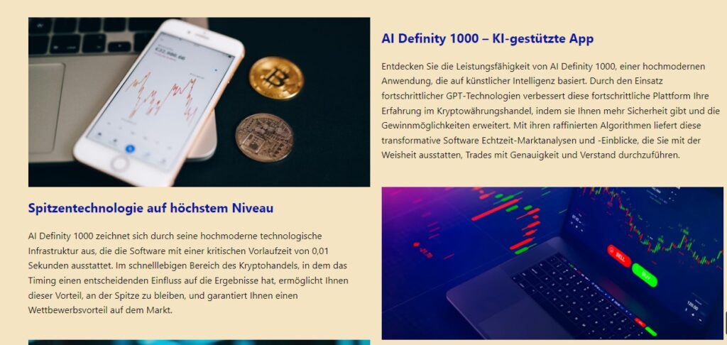 AI Definity 1000 Trading Platform AI Definity 1000 Trading Platform